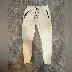 Cream Joggers